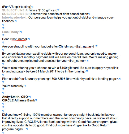 email marketing services