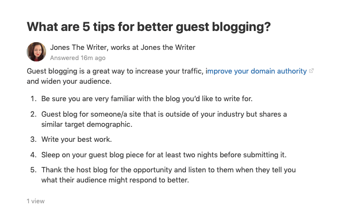 guest copywriter